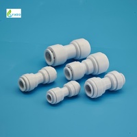 Raccord droit à enfiler 1/4" 1/2" pour purificateur d'eau universel, équipement de brassage artisanal pour camping-car, plomberie basse pression