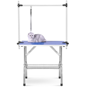 MT MEDICAL - Table de toilettage pour chien pliable en acier inoxydable, réglable en hauteur, portable, pour salon de coiffure pour animaux - Product Image 3