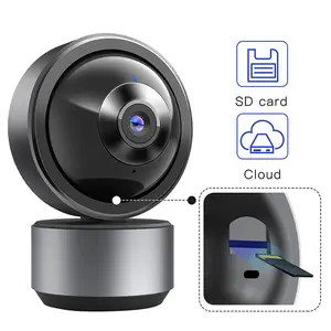 TUYA Smart Home Security Audio Baby Pet Monitor Wifi Cámara IP Seguimiento de movimiento AI 2MP Control de voz con Alexa Asistente de Google