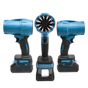 Mini <span class=keywords><strong>souffleur</strong></span> de poussière électrique <span class=keywords><strong>sans</strong></span> <span class=keywords><strong>fil</strong></span> portable avec 2 batteries pour sèche-voiture outil de soufflage d'air portable - Product Image 1