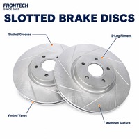 Disque de frein personnalisé OEM ODM certifié E Mark et testé SGS, rotor de frein revêtu, usine de fabrication pour Renault Sandero OE 316271091R