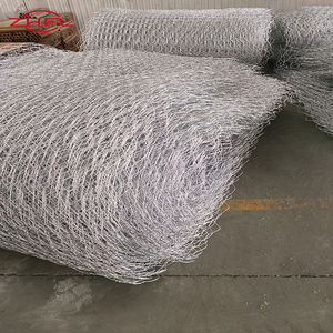 Hexagonal Galvanized Woven <b>Wire</b> <b>Mesh</b> Construction Rockfall Protection Netting Reinforced Gabion Box Chain Link <b>Mesh</b> - Product Image 2