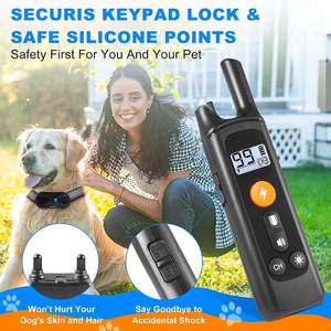 <span class=keywords><strong>Collar</strong></span> de choque para perros, <span class=keywords><strong>Collar</strong></span> de entrenamiento de choque eléctrico antiladridos para perros, <span class=keywords><strong>Collar</strong></span> de choque vibrador impermeable de 1600 pies con control remoto - Product Image 6