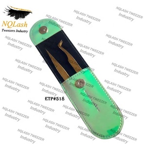 Pinzas de extensión de pestañas brillantes de Color blanco perfecto Bolsa/Nuevas pinzas de extensión de pestañas EE. UU. - Product Image 6