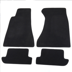 Ensemble complet de luxe en nylon noir velours tapis de sol pour voiture 5 pièces compatibles Aston <span class=keywords><strong>Martin</strong></span> DB11 RAPIDE V8 V12 Vantage DB9 Option - Product Image 1