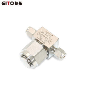 Filtre à gaz de précision 1/8 pouce en acier inoxydable SS316L, nouveau raccord de compression de type T, filtre à huile pour filtration industrielle - Product Image 5