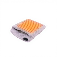 Chauffe-pieds électrique d'extérieur 15,3x11 pouces, coussin chauffant en peluche, câble USB personnalisé, protection contre la surchauffe, utilisation en camping-car/voiture/garage/à domicile