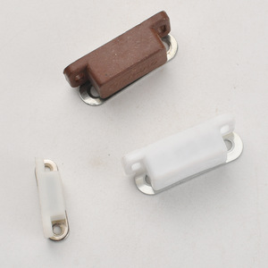 Magnetic <b>Door</b> <b>Catch</b> Small White Large White Large Brown Plastic Minimalist Design For Cabinets Wardrobes <b>Doors</b> - Product Image 2