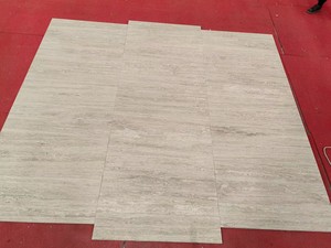 TMZ Pierre ODM OEM Travertino Italien de Luxe Dalle de Travertin Super Blanc pour Cuisine Salle de Bain Décor Poli Grande Dalle Design - Product Image 6