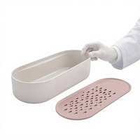 Casserole à spaghetti pour micro-ondes avec couvercle égouttoir, guide de mesure intégré, réutilisable, pour la préparation de pâtes en une seule cuisson