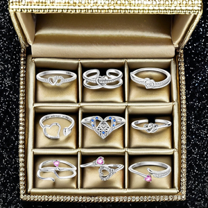 Anello MULA in Argento Sterling 925 con Cuore, Design Unico, Gioiello Raffinato per Matrimonio, Fidanzamento, Anniversario, Festa, con Zircone, Idea Regalo - Product Image 3