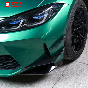 Lame de spoiler avant en fibre de carbone sèche style <span class=keywords><strong>KB</strong></span> pour pare-chocs avant BMW G80 M3 G82 G83 M4 2021-IN - Product Image 5