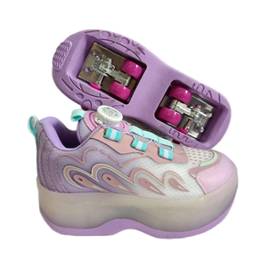 Tùy chỉnh phong cách cho trẻ em Giày Giày Con lăn Bốn bánh xe cho thể thao - Product Image 1