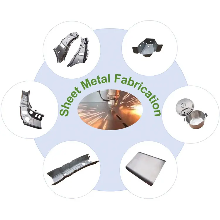 Sheet Metal Manufacturing Sheet Metal Laser Cutting Metal Stamping