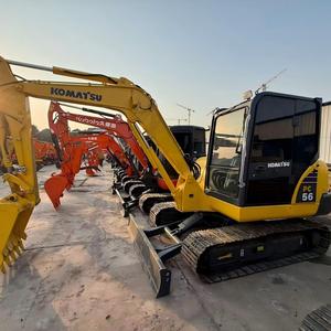 Excavadoras KOMATSU PC56 PC30 PC40 de 5 toneladas, 3 toneladas, 4 toneladas, excavadoras usadas de alta calidad, excavadoras de cadenas a bajo precio en venta - Product Image 1