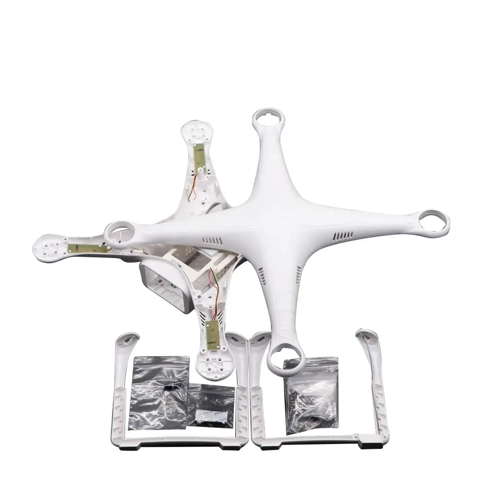 Drone Repair Parts For Phantom 3 Advacned Body Shell Bottom Upper & Landing Gear For DJI Phantom 3 Professional