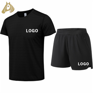 Ensembles de T-shirts pour Hommes en Matériaux Premium, Traje <span class=keywords><strong>Manga</strong></span> Corta, Ensemble de Shorts à Manches Courtes pour Hommes pour le Sport en Plein Air - Product Image 1