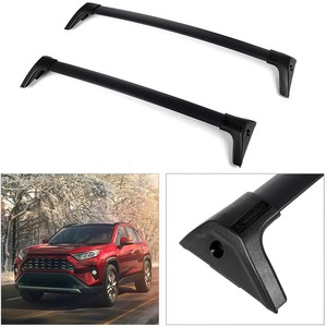 Barres transversales 2 pièces en aluminium, accessoires automobiles, porte-bagages pour <span class=keywords><strong>toit</strong></span> <span class=keywords><strong>de</strong></span> voiture, rails <span class=keywords><strong>de</strong></span> <span class=keywords><strong>toit</strong></span> pour Toyota RAV4 2019 2020 - Product Image 3