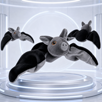 Jouet interactif pour chat IA-bionique tendance 2026, rechargeable par USB, avec capteur de mouvement et oiseau en peluche qui bat des ailes pour l'enrichissement du jeu