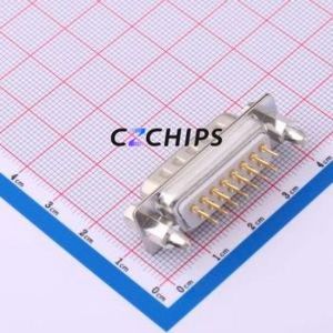 X0215WC2W5 D-Sub/VGA Connector Through hole Component (THT) Connector Standard D-Sub Male 15P Through Hole - Product Image 2