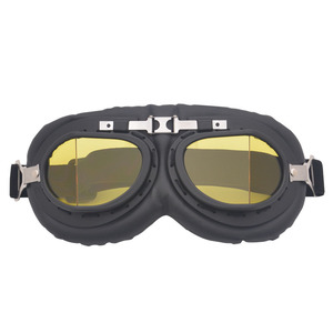Motorcycle Goggles <b>Full</b> Rim Spherical Polycarbonate Lens UV Protection Anti <b>Slip</b> Outdoor Men's Eye Protective Gear - Product Image 4
