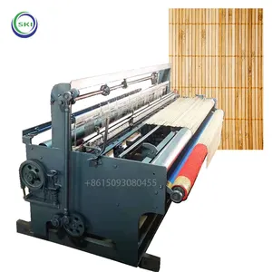 Automatic Bamboo Board Curtain Knitter Bamboo Mat Knitting Machine for Bed Mattress Maker