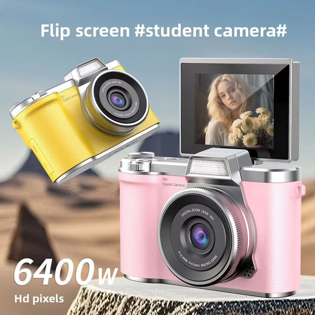 Popular High-Definition Dual Camera CCD Retro Digital Camera 7.1x-16x Optical Zoom 2"-3" Screen Electronic Stabilization Camera
