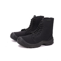 Chaussures de sécurité unisexes ACE pour toutes les saisons, pour chantier industriel, à tige haute, avec embout en acier, en toile, doublure en maille, PU