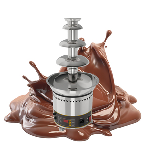 <span class=keywords><strong>Fontaine</strong></span> à chocolat électrique moderne à 4 couches en acier inoxydable pour hôtels, 110V 220V - Product Image 1