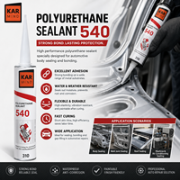Adhésif polyuréthane thixotrope excellent pour tôles métalliques, mastic PU pour carrosserie automobile