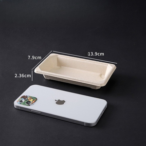 일회용 생분해성 초밥 및 사시미 포장용 친환경 테이크아웃 용기 - Product Image 2