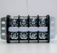 SCED Premium 4 polos 19mm CE CUL PC Rail Terminal Block USO en buenas propiedades mecánicas y rendimiento eléctrico