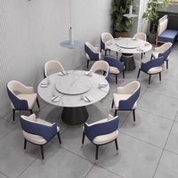 Ensemble de meubles en cuir de haute qualité, durable et moderne, pour restaurants de restauration rapide, canapé, banc, chaise, banquette de café