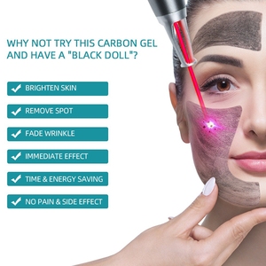 80 ml/cái Đen Gel Kem <span class=keywords><strong>Laser</strong></span> da mặt Carbon Peel làm trắng trẻ hóa Kem dưỡng ẩm làm sạch sâu mặt nạ <span class=keywords><strong>Laser</strong></span> - Product Image 2