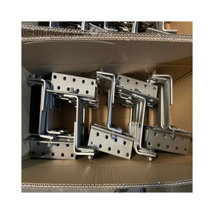 Système de montage solaire sur toit, <span class=keywords><strong>crochet</strong></span> de fixation en T pour profilé, acier inoxydable (SUS304), support de rail métallique EmperySolar EPR-TK-12 - Product Image 6
