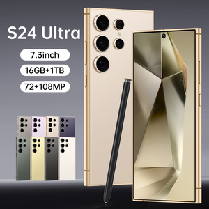 Téléphone intelligent Android débloqué Big Screen S24 Ultra Global Edition 16 Go + 1 To, 6800 mAh, Qualcomm 8, double SIM - Product Image 1