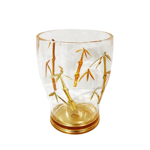 Vasos de plástico tritán de color dorado, sin BPA, 10oz, Taiwán - Product Image 1