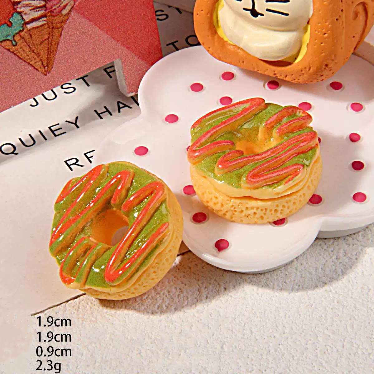 Matcha donuts