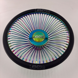 ฝาครอบดุมพวงมาลัย Lenzio Gold 64-Spoke สำหรับรถยนต์คลาสสิก ชุดอัพเกรดตกแต่ง - Product Image 1