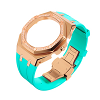 Boîtier modifié GA2100/2100 en acier inoxydable, bracelet compatible avec Casio G-Shock GA-2100/2110, pièces de rechange en gros