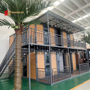 Maison conteneur démontable <span class=keywords><strong>de</strong></span> 20 pieds avec structure en acier, maison portable, montage facile pour le camping en plein air, chantier <span class=keywords><strong>de</strong></span> construction résidentiel - Product Image 2