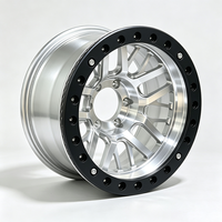 Nouvelles ventes en gros de jantes en alliage Beadlock 4x4 personnalisées, PCD 6x139.7 avec déport de 0 mm, 5 et 6 trous pour utilisation tout-terrain