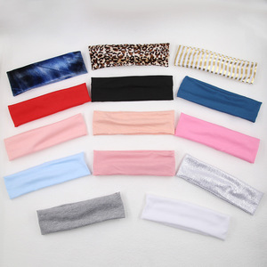 Hommes et femmes running fitness yoga <span class=keywords><strong>bandeau</strong></span> élastique coton <span class=keywords><strong>bandeau</strong></span> absorbant <span class=keywords><strong>sport</strong></span> élastique <span class=keywords><strong>bandeau</strong></span> - Product Image 1