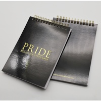 Carnet à spirales personnalisé A5, 100 feuilles, design quadrillé personnalisé, logo personnalisé, papier ligné, pelliculage brillant, CMYK