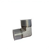 Adaptador Hidráulico Recto de Alta Calidad y Sellado Hermético, de Acero al Carbono y Acero Inoxidable Forjado