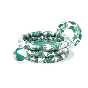 <span class=keywords><strong>Mini</strong></span> bañera plegable de lujo de diseño personalizado, piscina inflable suave de PVC para adultos, Piscina Spa, piscina de tres anillos - Product Image 4