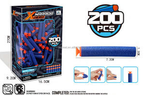 Alta calidad 100PCS/200 PCS/box <span class=keywords><strong>Balas</strong></span> <span class=keywords><strong>de</strong></span> ESPUMA EVA SUAVE para niños con paquete <span class=keywords><strong>de</strong></span> caja colorida - Product Image 3