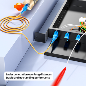 <b>Gold</b> Custom Edition Visual Fault Locator Fiber Cable Tester Meter Vfl Red Light <b>Pen</b> Light Source Testers Powerful Light - Product Image 6