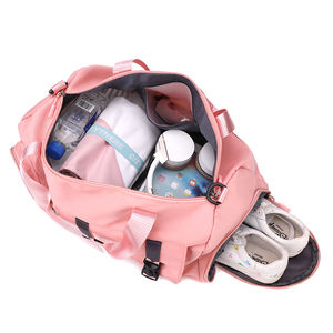 Sports Gym Bag with Wet Pocket &amp; Shoes Compartment Gym Bag for <strong>Women</strong> Lightweight Carryon <strong>Gymbag</strong> - Product Image 6