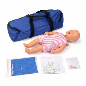 Mannequin de RCP pour obstruction des voies respiratoires chez l'infant, simulateur de formation aux premiers secours en PVC pour l'enseignement des urgences pédiatriques - Product Image 3